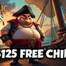 $125 Free Chip at Pacific Spins