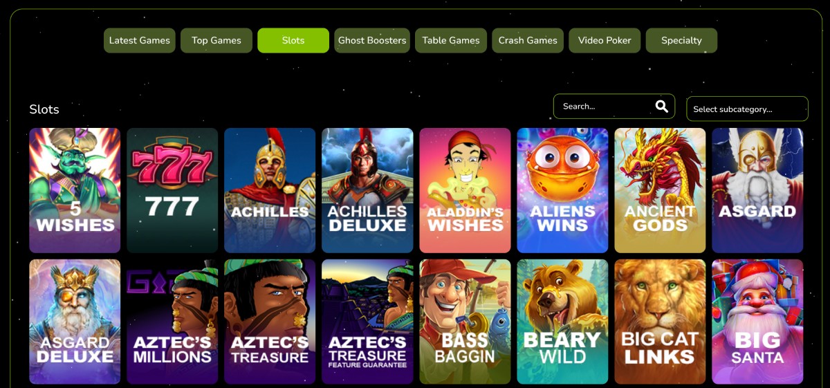 Eternal Slots Casino Games