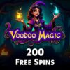 200 Free Spins on ‘Voodoo Magic’