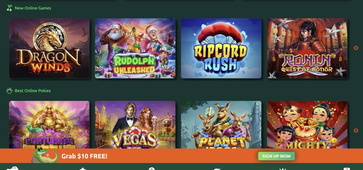 PlayCroco Casino Games