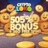 505% Bonus + 560 Free Spins at Crypto Loko